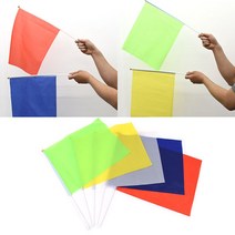 응원깃발 칼라수기, 화이트