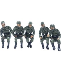 독일군 디오라마 군인모형 도색5종세트 1/72 밀리터리모형, 한개옵션0