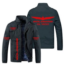 테니스복 스포츠의류 혼다 가을 패션 스타일 레드 윙 프린트 자켓 방수 윈드 브레이커 바머 바이커 레이서 라이딩, [02] 2