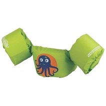 Stearns 오리지널 물놀이 보호 점퍼 구명조끼 칸쿤 핑크 클램, Cancun Octopus