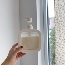 리필 세제통 일반형 핸드워시통 디스펜서 공병 500ml 샴푸디스펜 주방세제디스펜서 거품형 손세정제통 눌러, No.01 공병 디스펜서 일반형