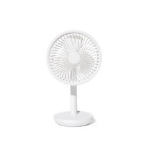 휴대용 미니 선풍기 탁상용 대용량 배터리 무선선풍기 SOLOVE F5-FAN, 화이트