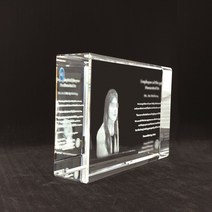 3D감사패 공로패 퇴직 임원 기념패 부모님 졸업 상패제작 크리스탈 레이져