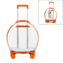 강아지유모차가드 애견 반려견 Portable Pet Cat Stroller Dog Backpack Transparent Trolley Case Rolling, 06 Standard Edition