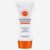[유주&스킨와쳐스] UV 석세스 썬스크린 SPF50+PA+++ 1개 약산성선크림 유브이 석세스 선스크린