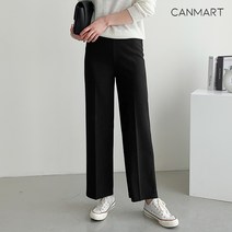 [캔마트]꾸안꾸밴딩팬츠 MA01182/와이드/허리밴딩/스판