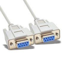 케이블메이트 시리얼 9핀 (F/F) 케이블/카드단말기/업소용 포스/연결 케이블/연결선/423444/ 1M, 1개