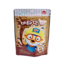 (주)태양생활건강 뽀로로 데일리 비타츄잉정 비타민D (15개입)-어린이 건강기능식품, 5팩