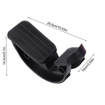 발스트레처 로커 종아리 발목 보드 요가 스포츠 마사지 보조, 01 Black