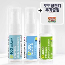 포도당캔디 추가드림 베러유 디럭스 데일리 비타민D 스프레이 3종 15ml BETTERYOU VITAMIND 임산부 성인 영유아 주니어 구강 액상 드롭, 03_디럭스 3000IU 비타민D