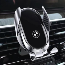 BMW 고속 무선 충전 핸드폰 거치대 3시리즈 5시리즈 X1 X7 BMW로고 QC3.0 시거잭 무료, 19-21년X5X7