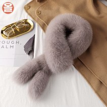 폭스퍼목도리 여우털목도리 퍼 보온 스카프 밍크 머플러 겨울 쁘띠 리얼