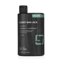 Every Man Jack 2-in-1 데일리 케어 씨 솔트 샴푸 400ml(13.5온스)139335