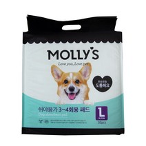 몰리스 MOLLYS 쉬야응가 3~4회용 패드 L 35매