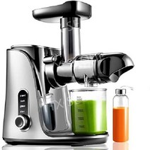 AMZCHEF 콜드 프레스 원액기 착즙기 기계 LED 디스플레이, GM3001 시리즈, 그레이