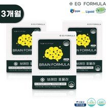 고함량 포스파티딜세린 300mg 3개월 브레인포뮬러 건망증 인지력 기억력 두뇌영양제, 브레인 포뮬러 3개