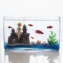 해외 직사각형 유리 어항 투어항 사무실 테이블 어항 작은어항 작은직사각형어항-44402, 옵션18