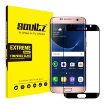 솔츠 솔츠 갤럭시 S7 edge (블랙)풀커버 강화유리 액정보호필름