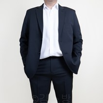 빅사이즈 스판 수트 자켓 130까지