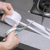 라이크홈즈 주방 틈새차단 다용도 실리콘 욕실 방수 투명 테이프 2size, 1개, 5X300cm