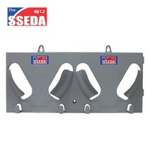 쎄다 안전모 걸이대 거치대 2구 540mm x 240mm 모든종류의 안전모 걸이 가능