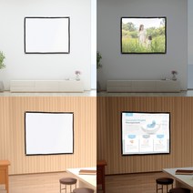 스윗딜 이동형 빔프로젝터 스크린 120X90CM 4대3비율 빔프로젝트스크린 빔스크린