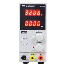 장치 DC 30V10A 전원 전자제품 조정 직류 공급 테스터, K305D/30V5A 네 자리 표시, K305D/30V5A 4자리 디스플레이