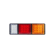 데루등 대형 화물 트럭 후미등 LED 브레이크등 24v, 방수 24v 1쌍. 1 헤드라이트 조립
