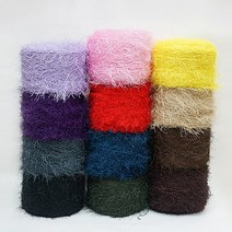 솔잎사 대용량 가디건 뜨개실 뜨개질 부전모사, 대바늘추가, 270g, 6.연보라