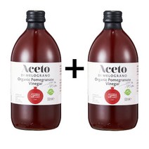 안드레아밀라노 유기농 프리미엄 석류식초 500ML 2년이상발효, 2병