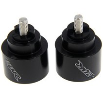 오토바이 핸들바 핸들 바이크 크로스바 멀티 로고cbrquot 바 그립 엔드 바 엔드 캡 혼다 cbr 600 f1f2f3f4f4i 1987-2006 2003 2004 2005, 검은색