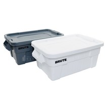 브루트 토트박스 53L 75L 캠핑박스 리빙박스, 브루트 토트박스 53L (회색)