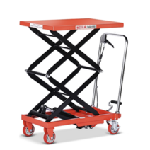 유압 테이블 시저 리프트 손수레 소형 고소 화물 대차, 싱글 150kg 0.72M(사진참조)