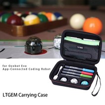 [케이스만 배송]LTGEM EVA Ozobot Evo App Connected 코딩 로봇 용 하드 케이스 운반|카메라/비디오 가방|, case only
