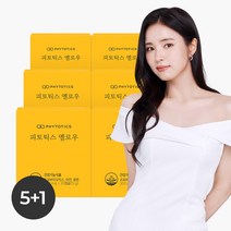 피토틱스 옐로우 한국인 질유래유산균 MB01유산균 프로바이오틱스 30억 보장, 6개, 30캡슐, 30정