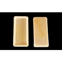 모나카 껍질 모나카 깍지 직사각형 60장(30쌍)카페 레스토랑 호텔 교육, 단일 옵션개