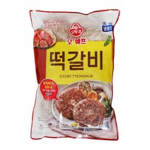 오쉐프 떡갈비 1kg오뚜기, 1개, 1kg