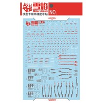 설염데칼 (HG27) HG 페넬로페 건담 UV 형광 습식 데칼