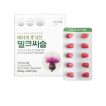 애터미 홍경천 밀크씨슬 120정, 1. 7박스, 1. 7박스