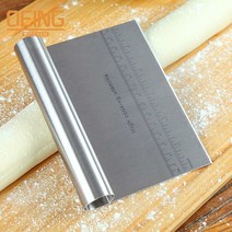 HNW 금속 철판 스크레이퍼 굴삭 쵸퍼빵 피자 스케일 주방 도구와 반죽 커터, 1개, 15cm