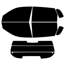 현대 투싼 측후면 썬팅필름, RTF-7S 15 (중간), 투싼 (04-09)