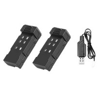 S128 미니 드론 리포 배터리 오리지널 예비 부품 USB 충전기 케이블 부품 키트 액세서리, Battery Charger Set