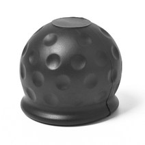 자동차 견인고리 견인볼견인 볼 캡 히치 50mm 자동차 캐러밴 트레일러 토우볼 보호 검정색, 한개옵션0, 한개옵션0