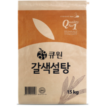 큐원 갈색설탕, 15kg, 1개