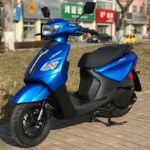 125cc 컬러 미니바이크 스쿠터 커플 대학생 출퇴근, 검은색