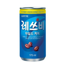 레쓰비 마일드 캔커피, 175ml, 19개