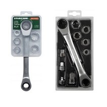 스타렉슨 멀티라쳇 기어렌치 세트 SR-819A11 11in1 SR-819G7 7in1, SR-819A11 (11 in 1)