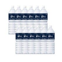 지리산물하나 2L 500ml, 12병