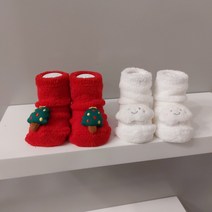 압소바 40%SALE 집에서도 따뜻하게 신을 수 있는 귀여운 크리스마스 덧신