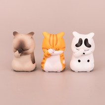 TKB 차량용 눈부신 고양이 피규어 대쉬보드 장식, 얼룩무늬